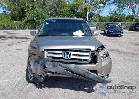 2006 Honda Pilot Ex-L from USA, damaged, VIN 2HKYF18706H545233